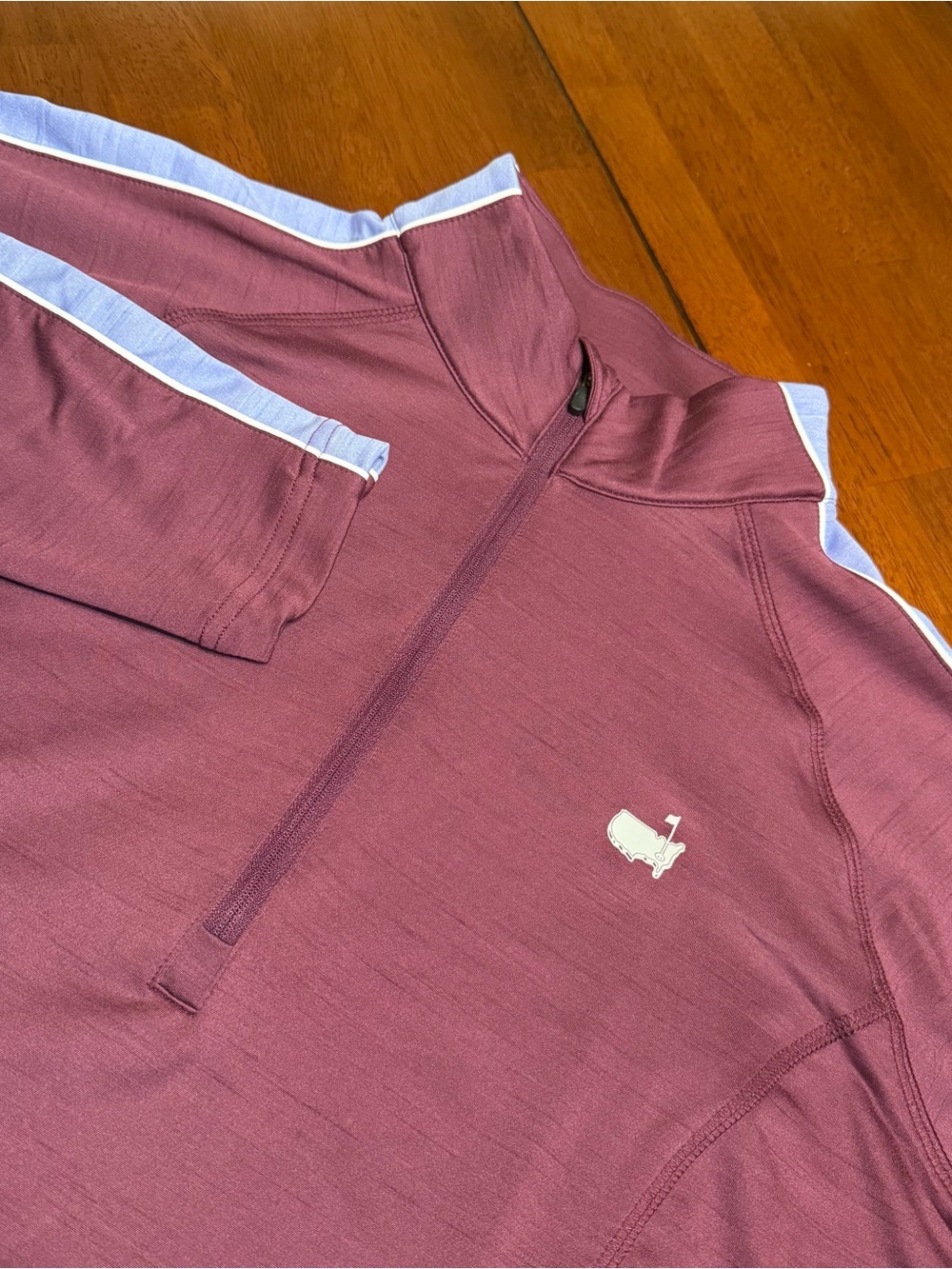 Masters Tech Active Pullover Womens XL Purple 1/4 Zip Performance Golf Stretch